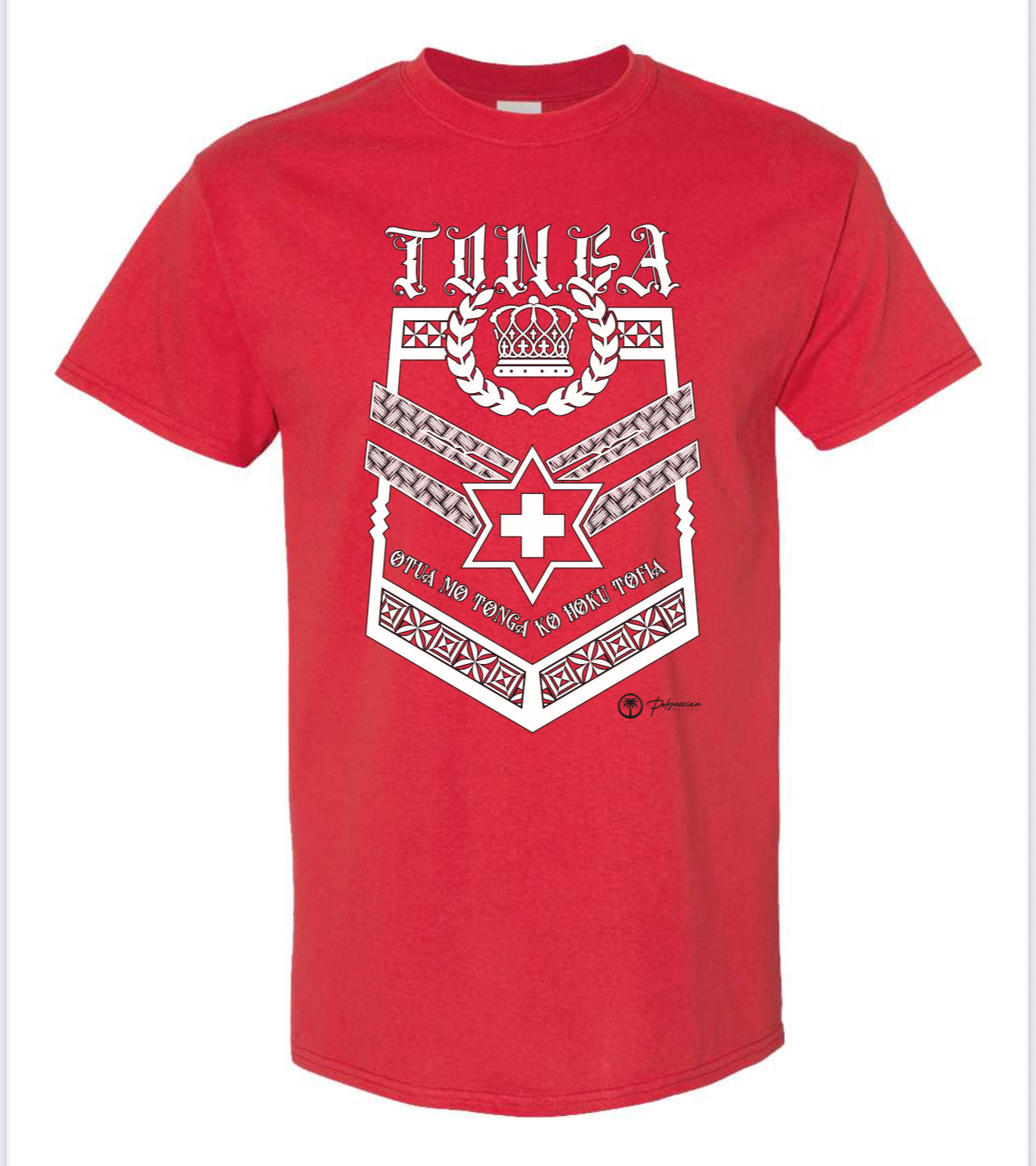 Red Puff Print Tonga T-shirt (Utah Limited Edition)