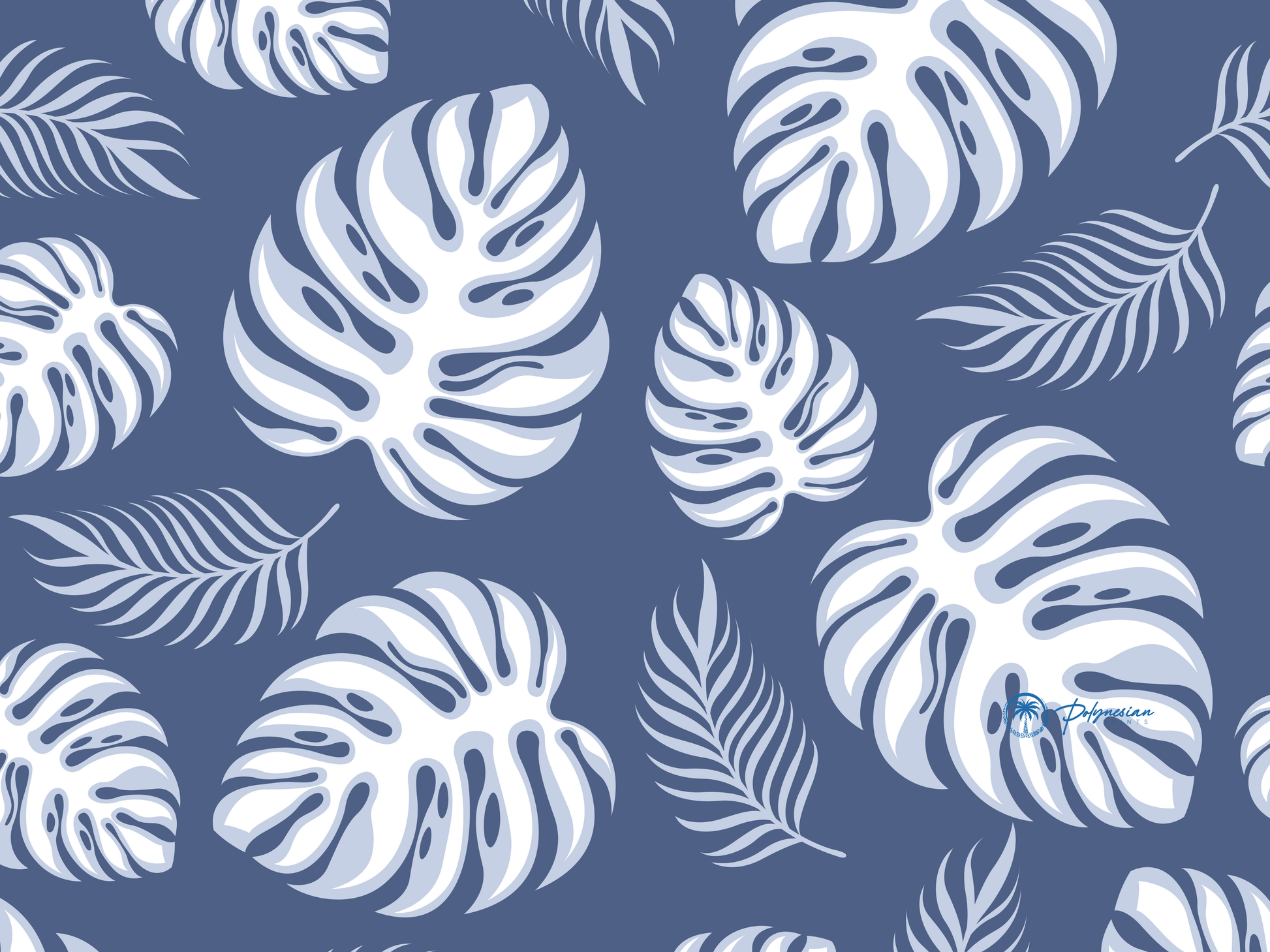 Palm Leaf Premium Sherpa Blanket (60x80)