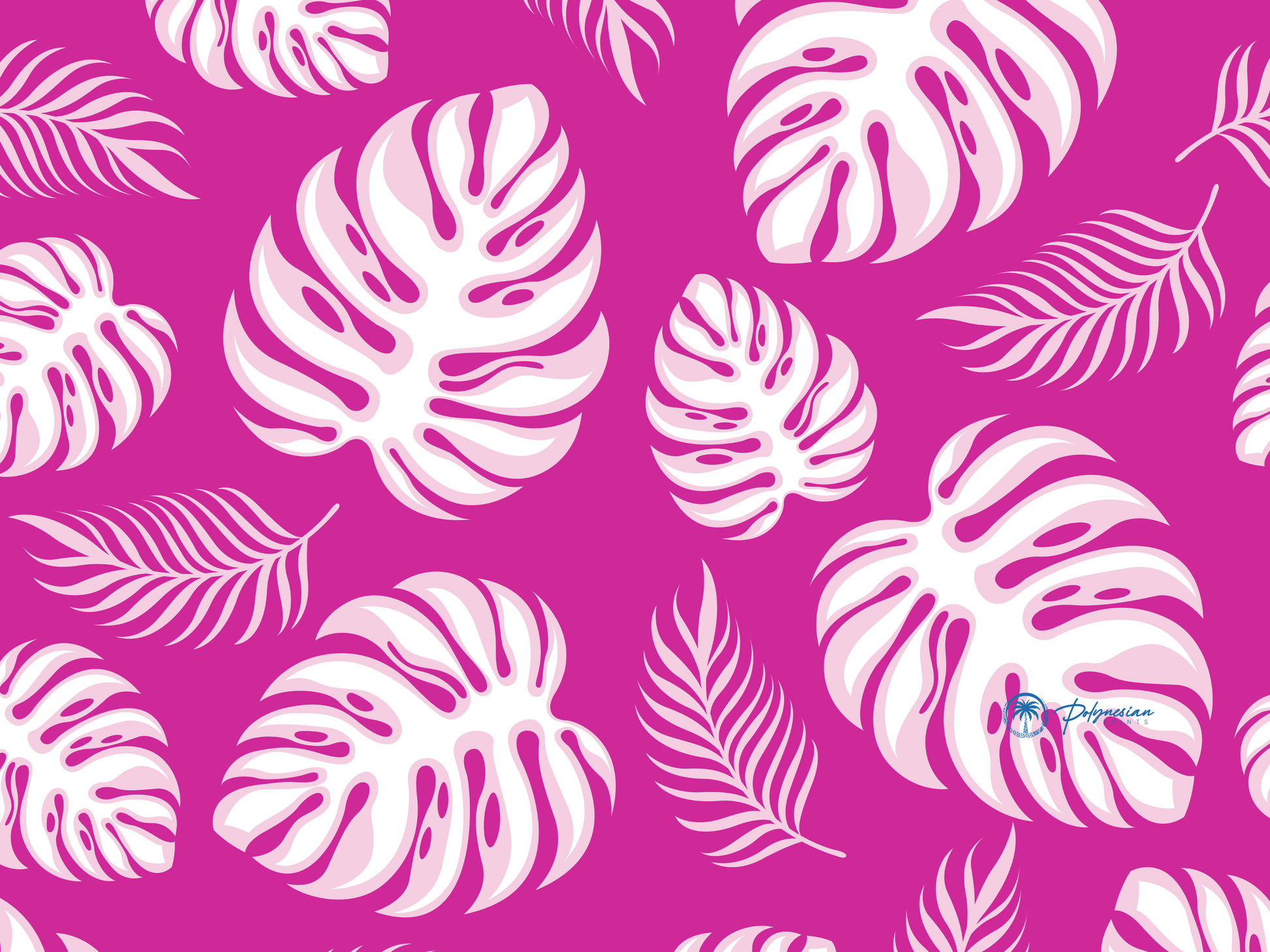 Palm Leaf Premium Sherpa Blanket (60x80)