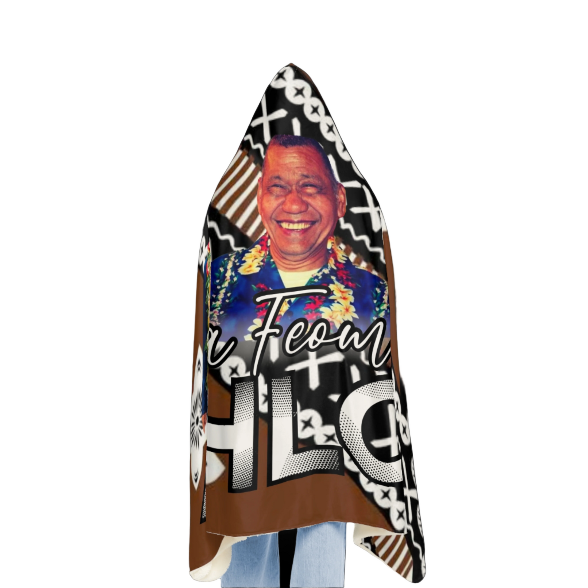 Custom Fiji Hooded Blanket