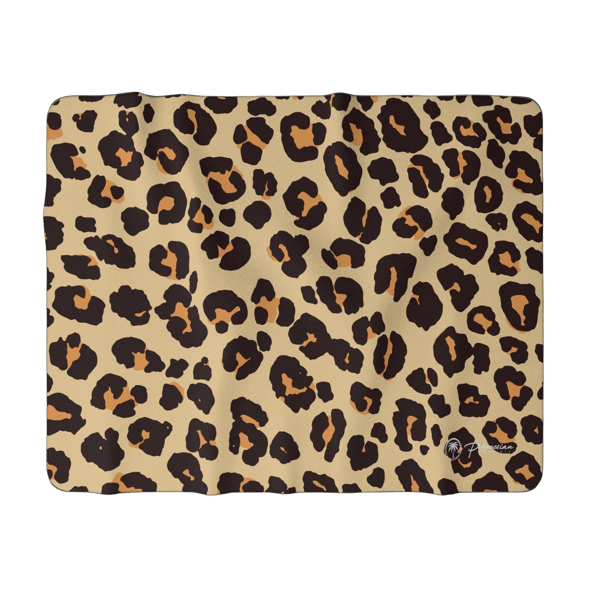 Cheetah Print Premium Sherpa Blanket (60x80)