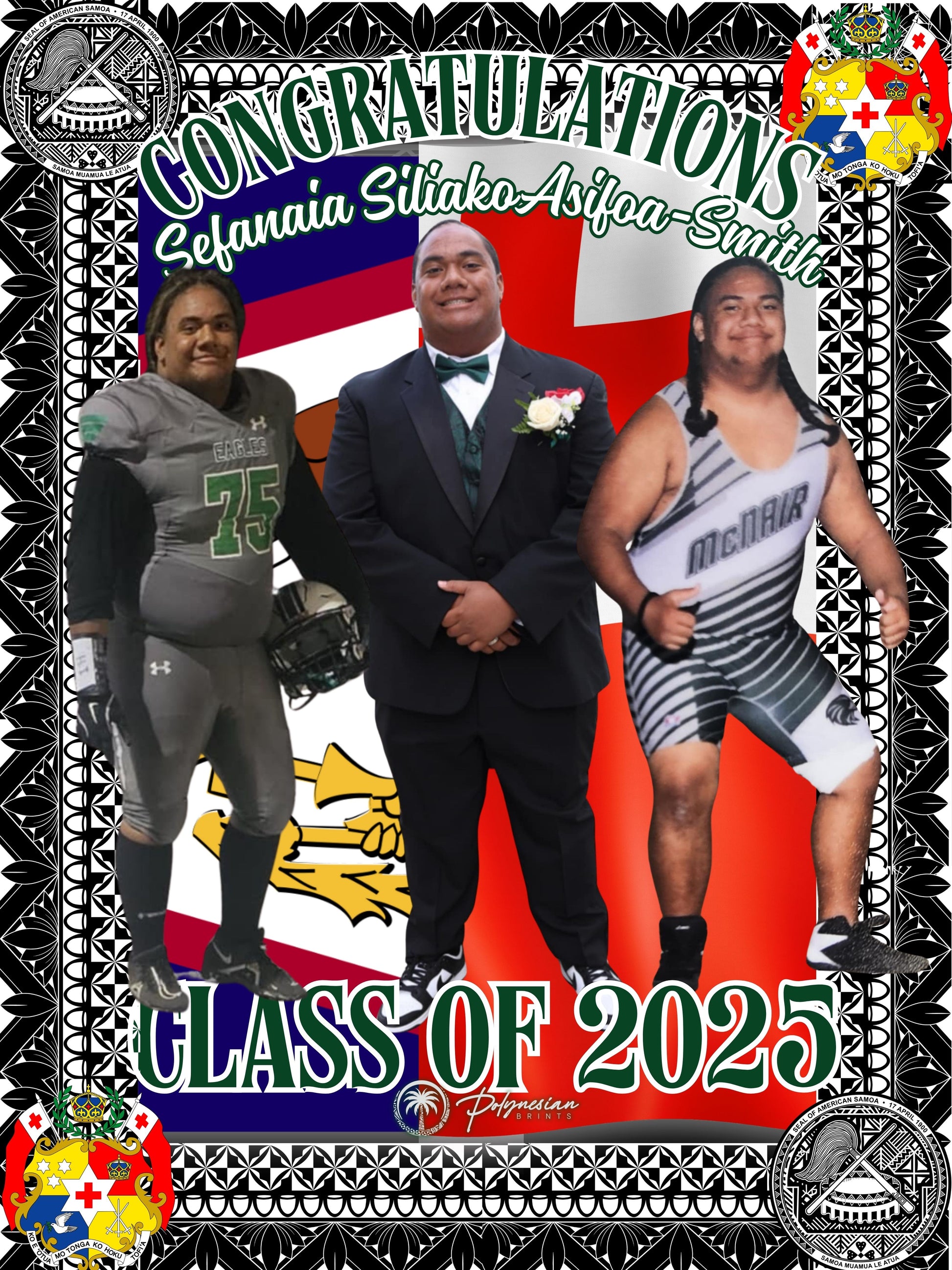 Custom Graduation Picture Quilt