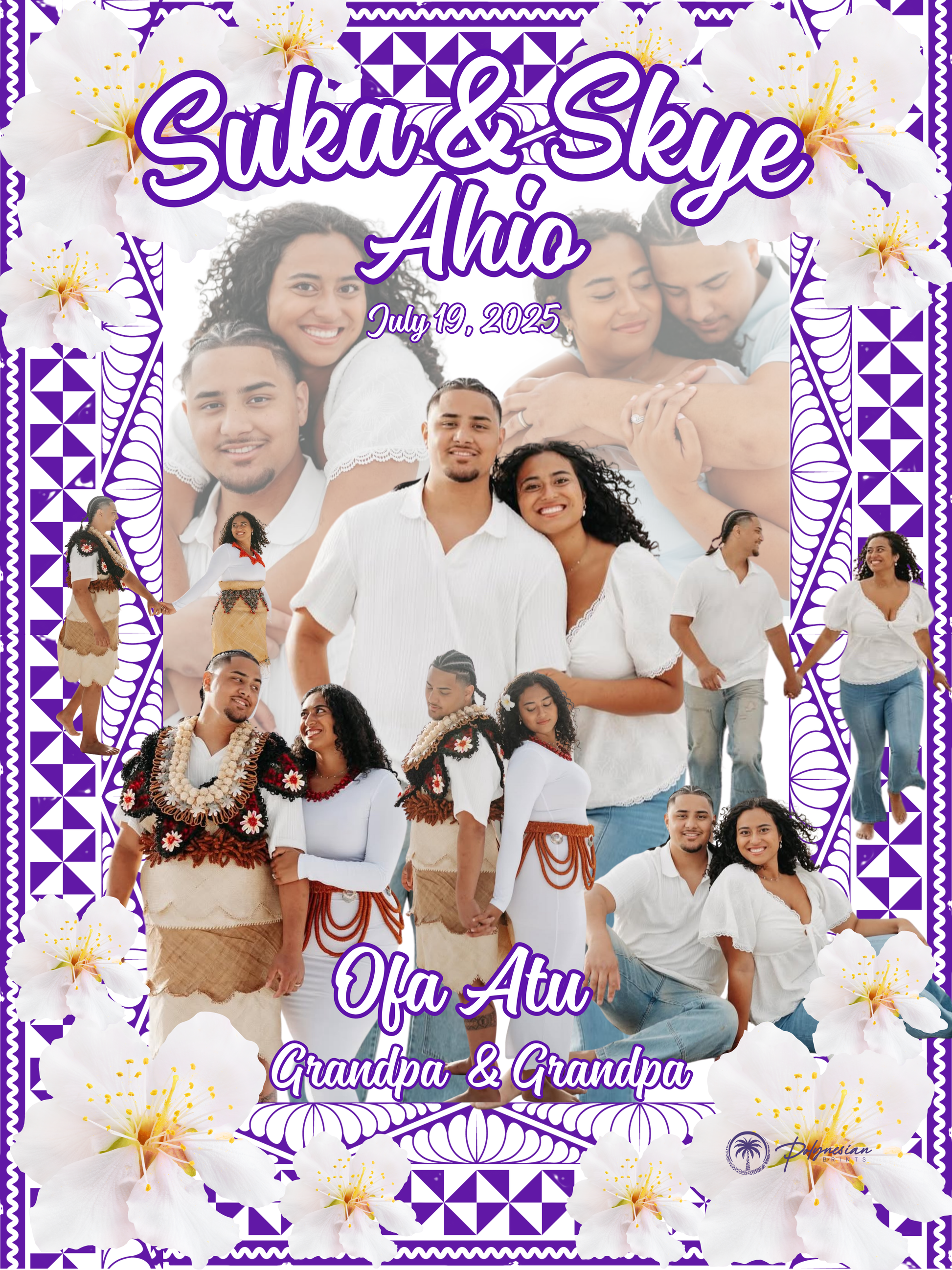 Custom Wedding Picture Quilt