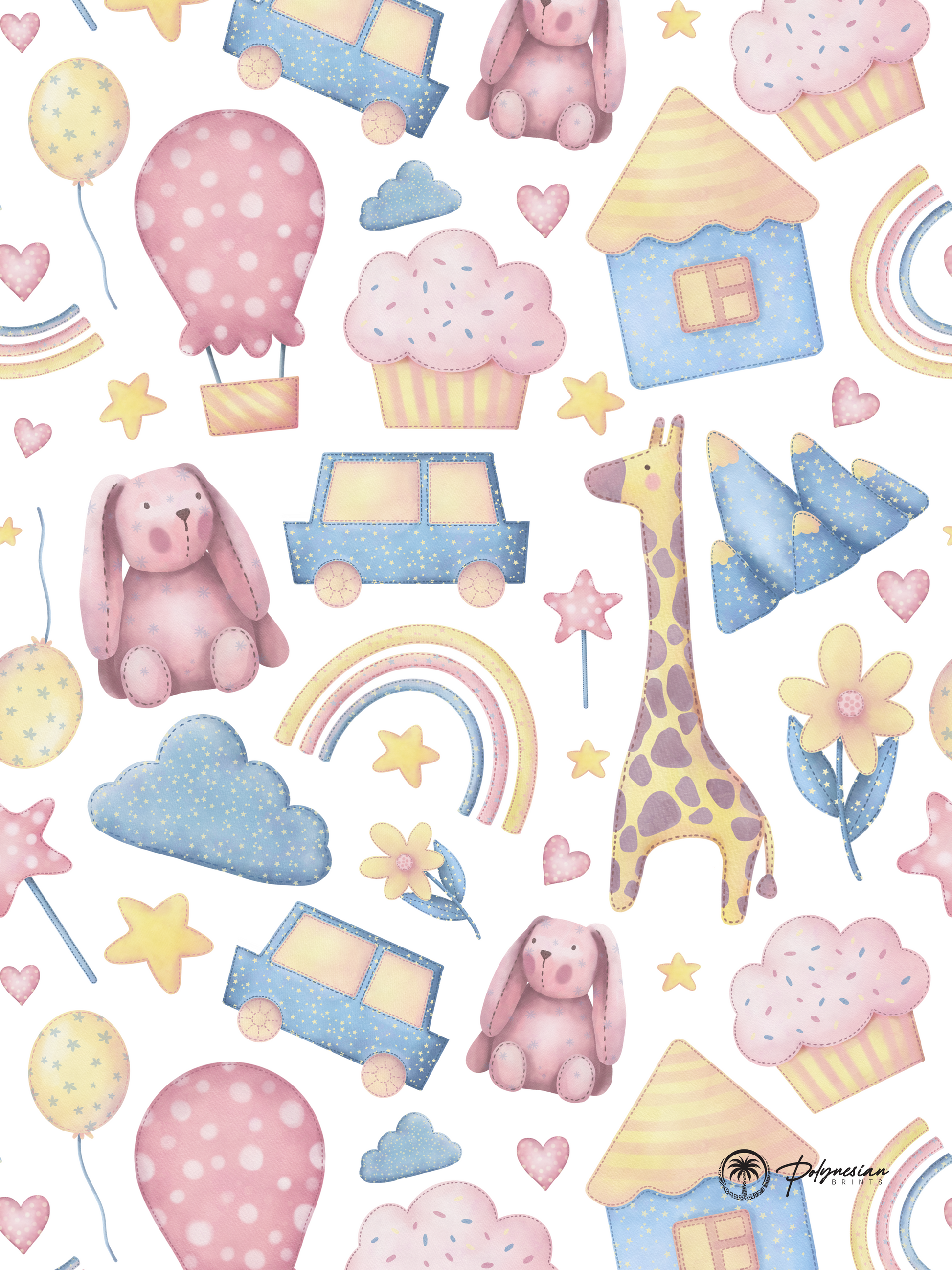 Baby Quilt Top – Perfect for Any Newborn or Baby Shower Gift