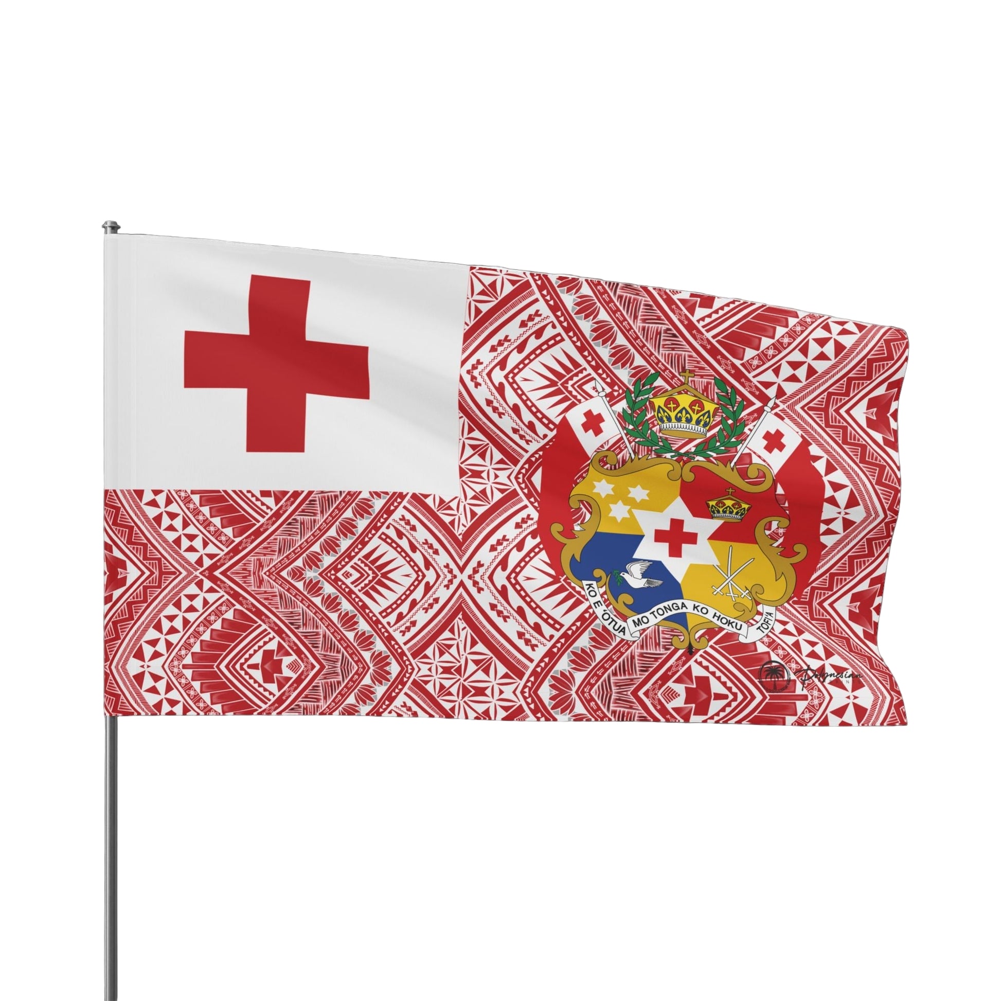 Red and White Flag of Tonga (60x36)