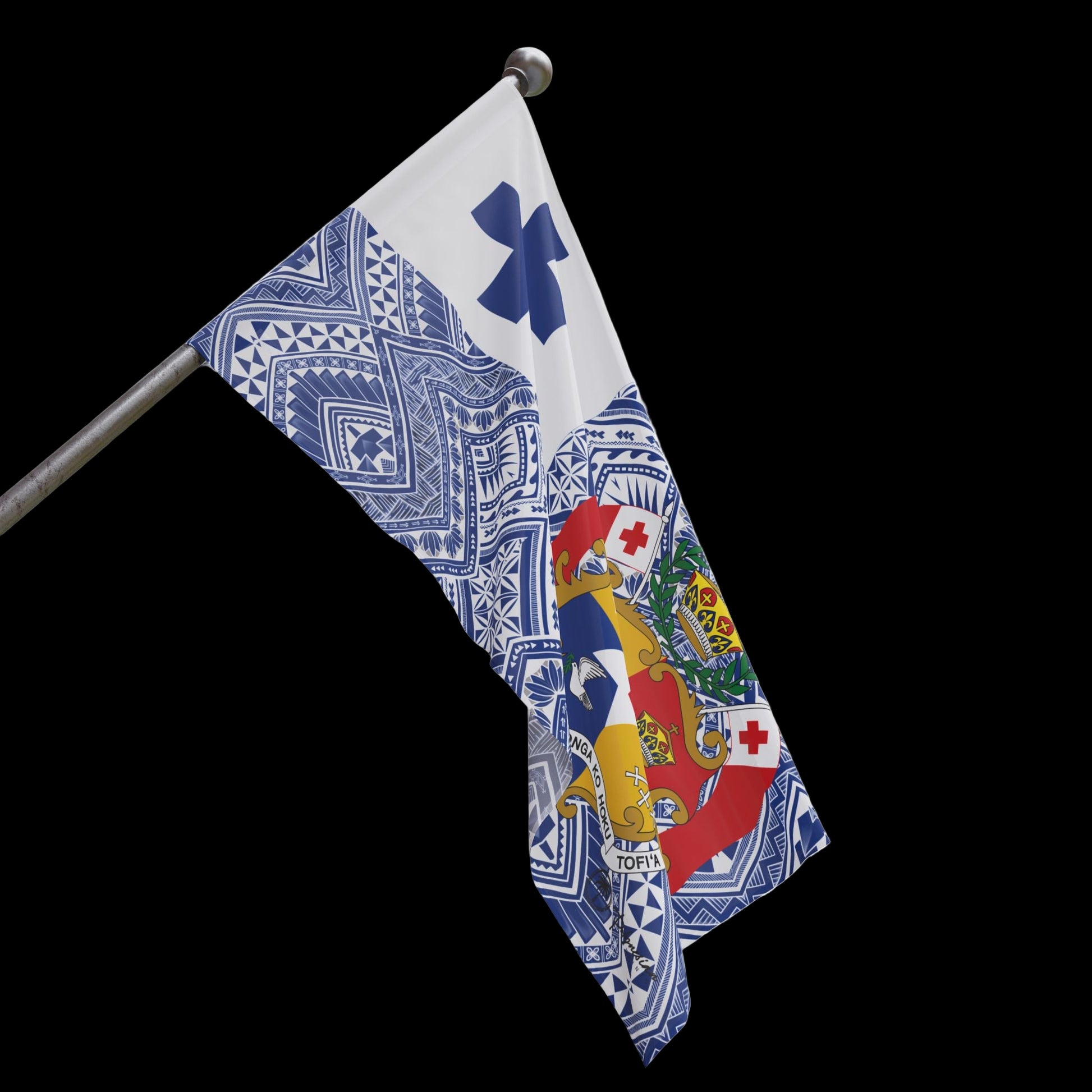 Blue & White Flag of Tonga (60x36)
