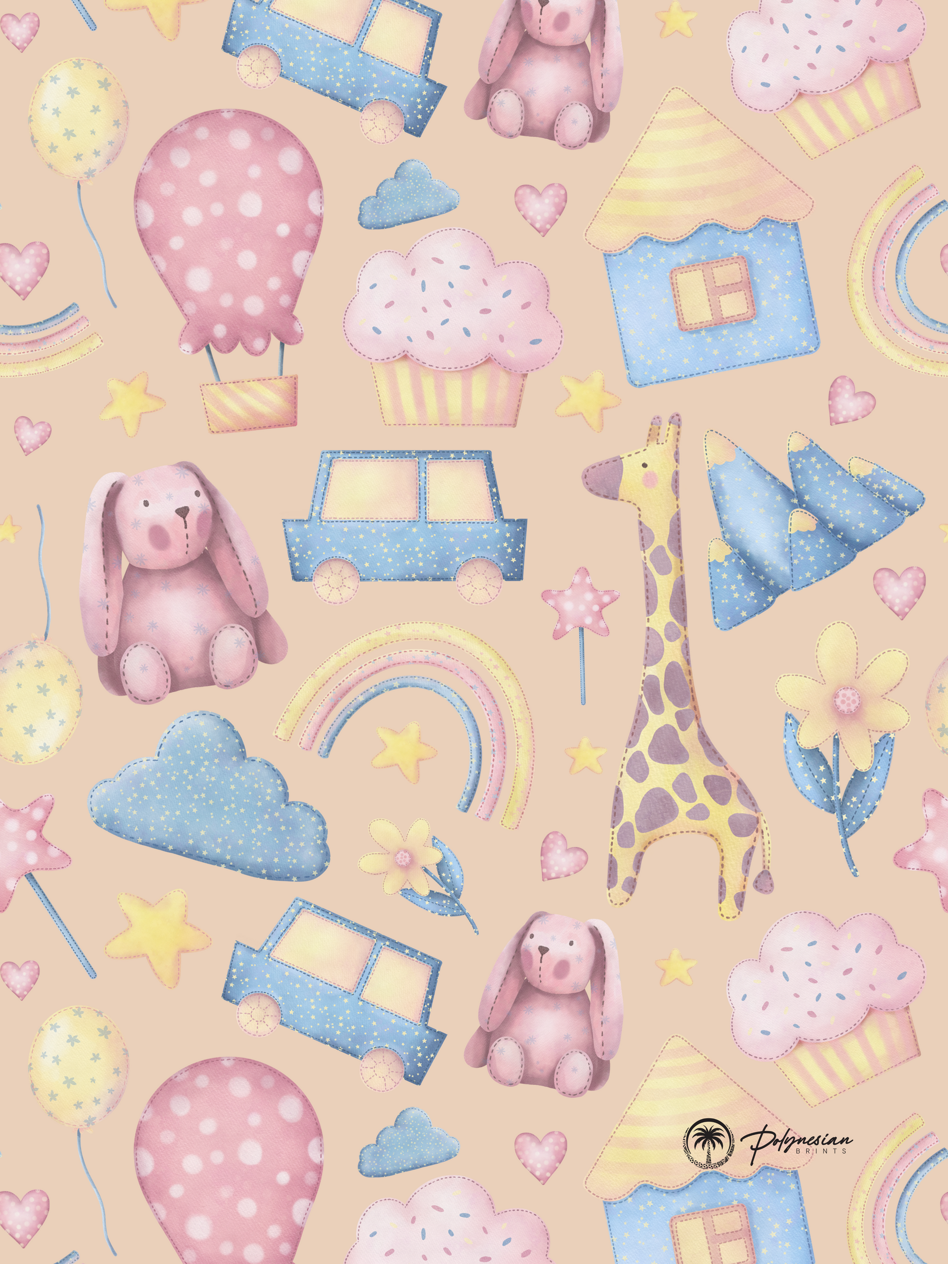 Baby Quilt Top – Perfect for Any Newborn or Baby Shower Gift