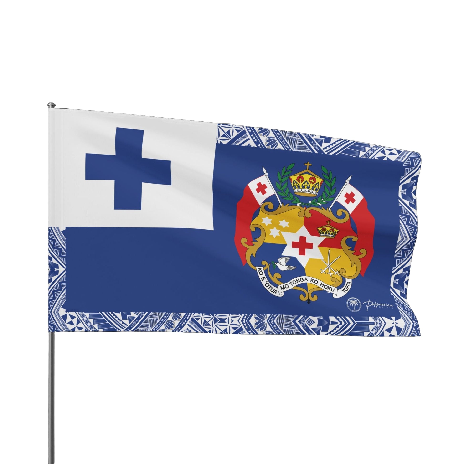 Blue & White Tonga Flag (60x36)