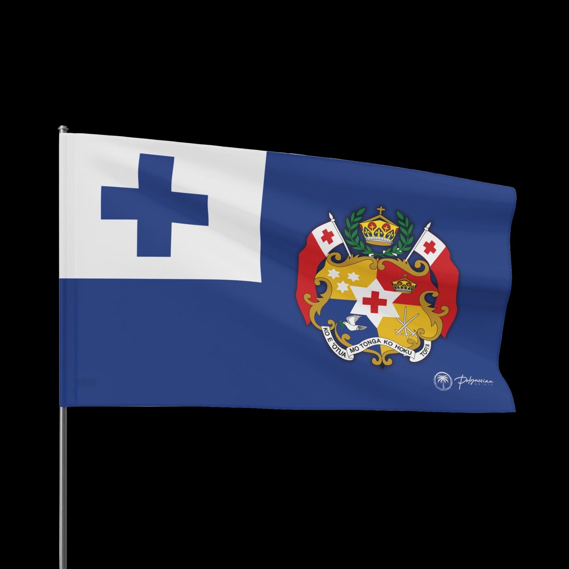 Blue Tonga Flag (Large)
