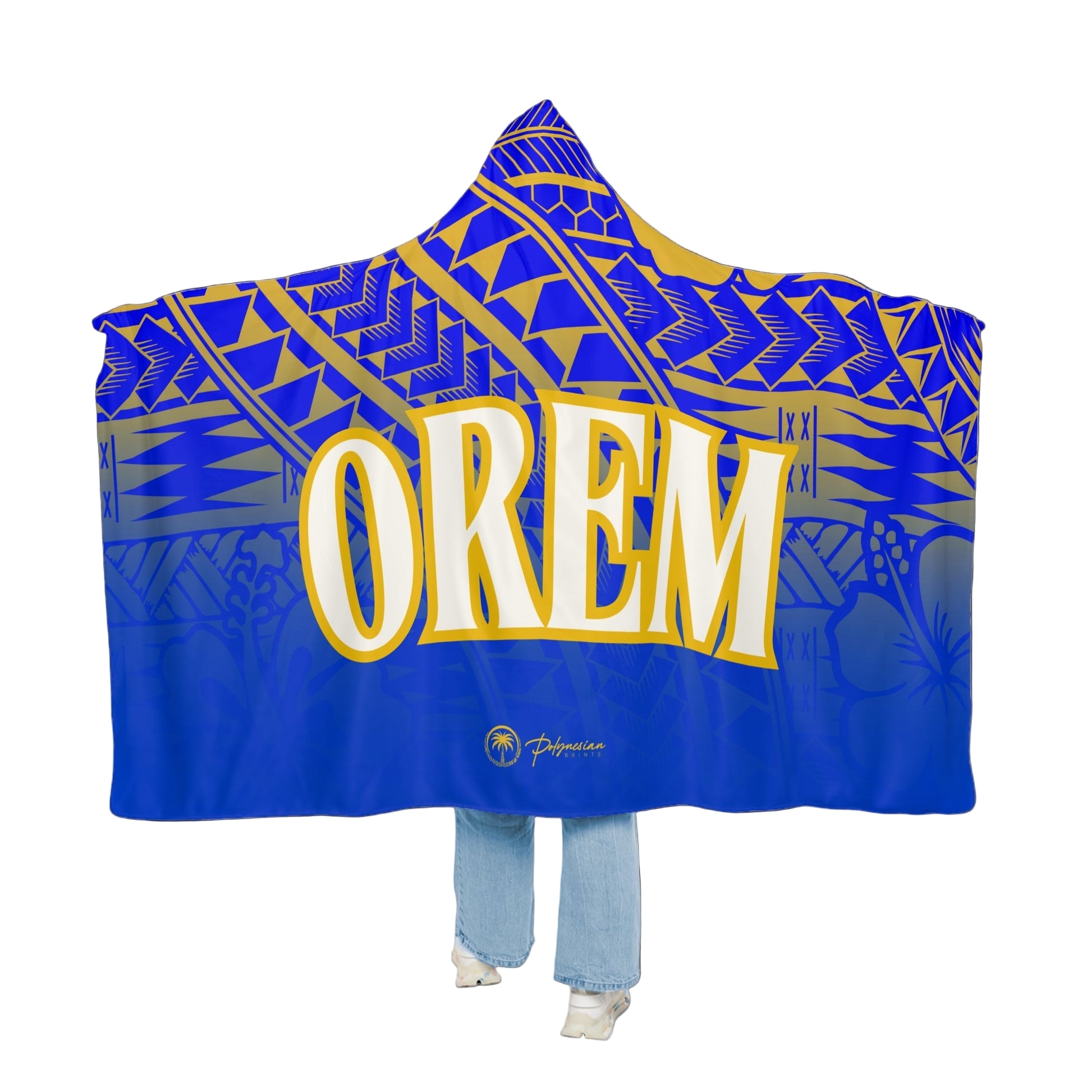 Orem Hooded Premium Sherpa Blanket (60x80)