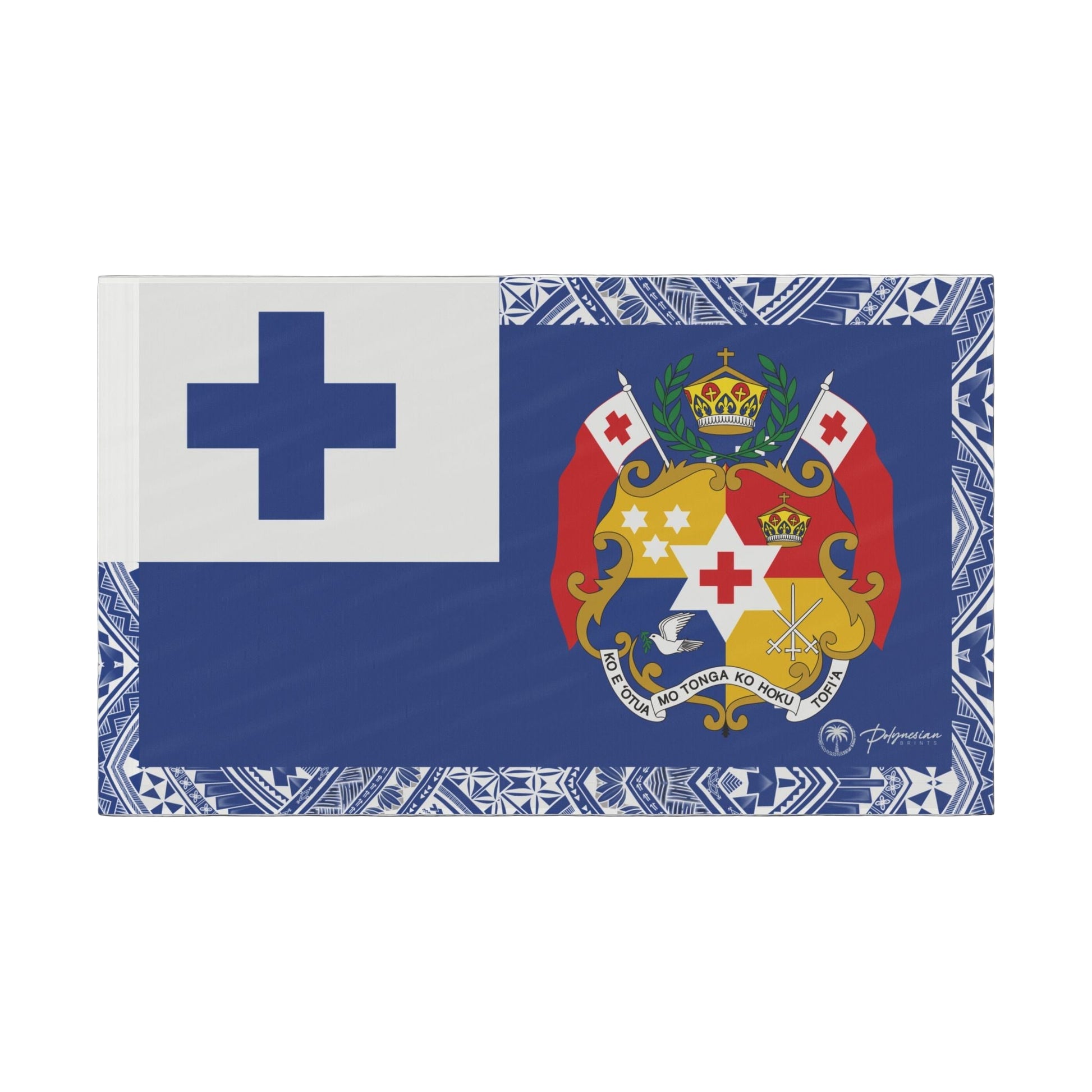 Blue & White Tonga Flag (60x36)