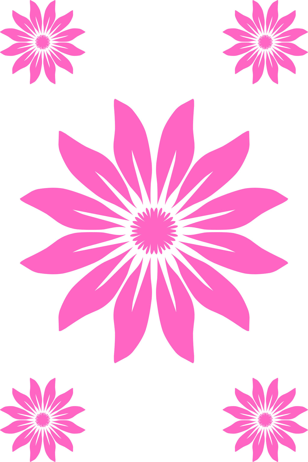 Hot Pink Hawaiian King-Size Quilt