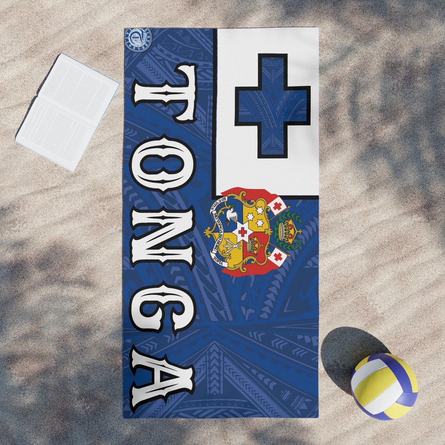 Tonga Flag Towel