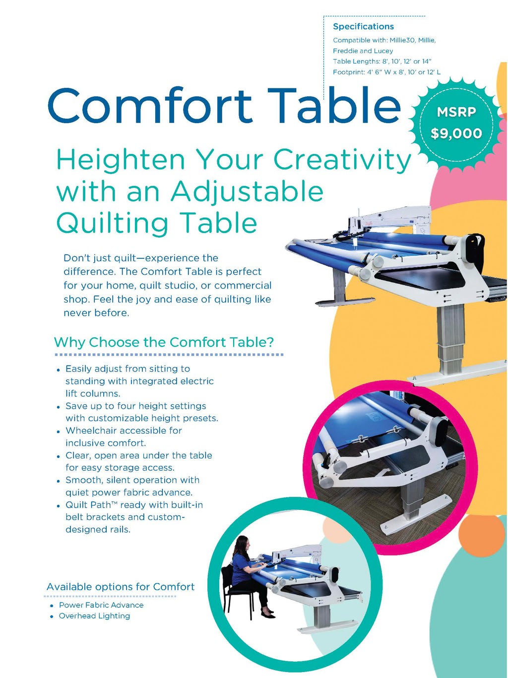 COMFORT TABLE