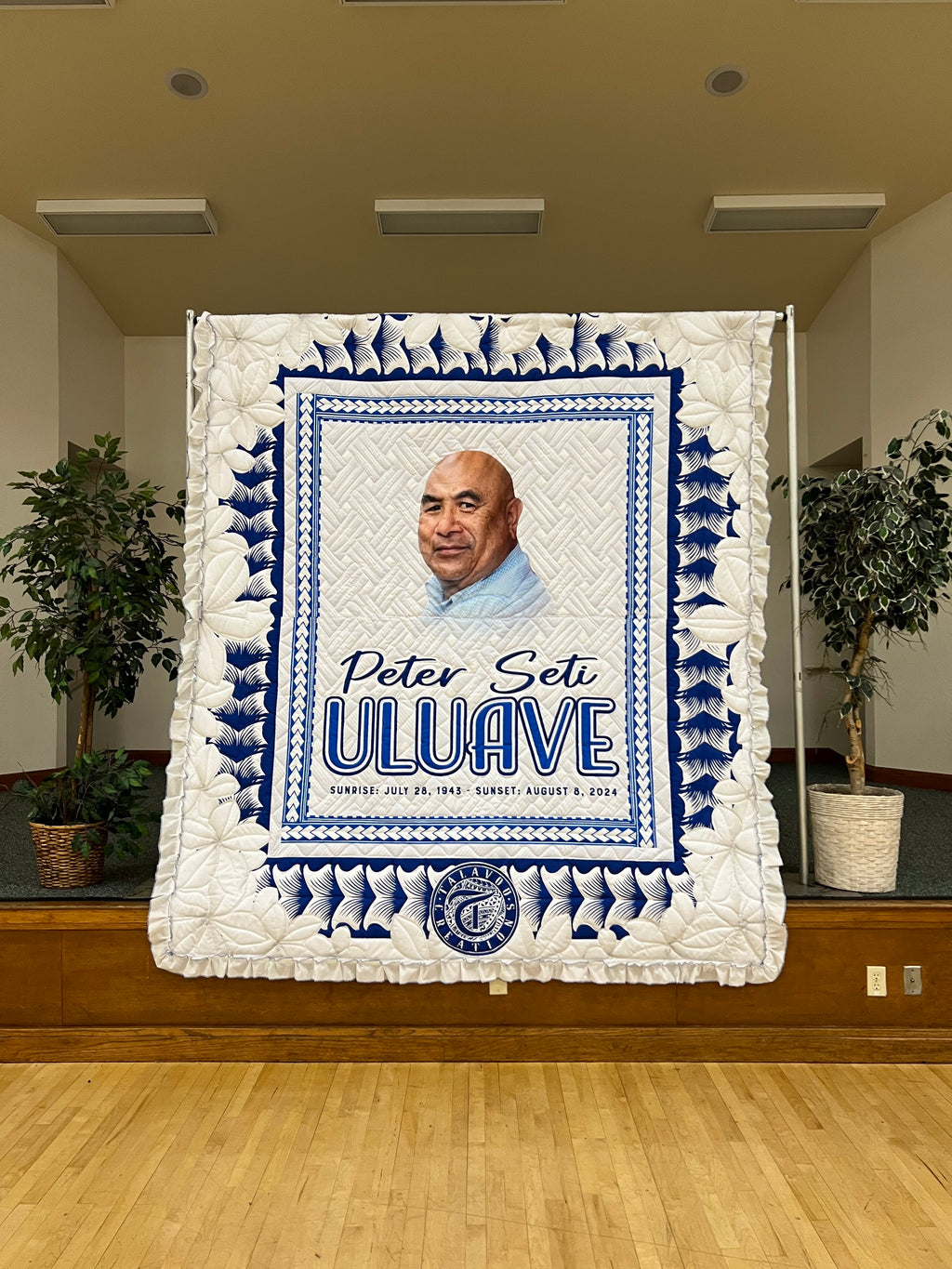 Custom Funeral Picture Quilt – A Tribute of Love and Legacy 🕊️