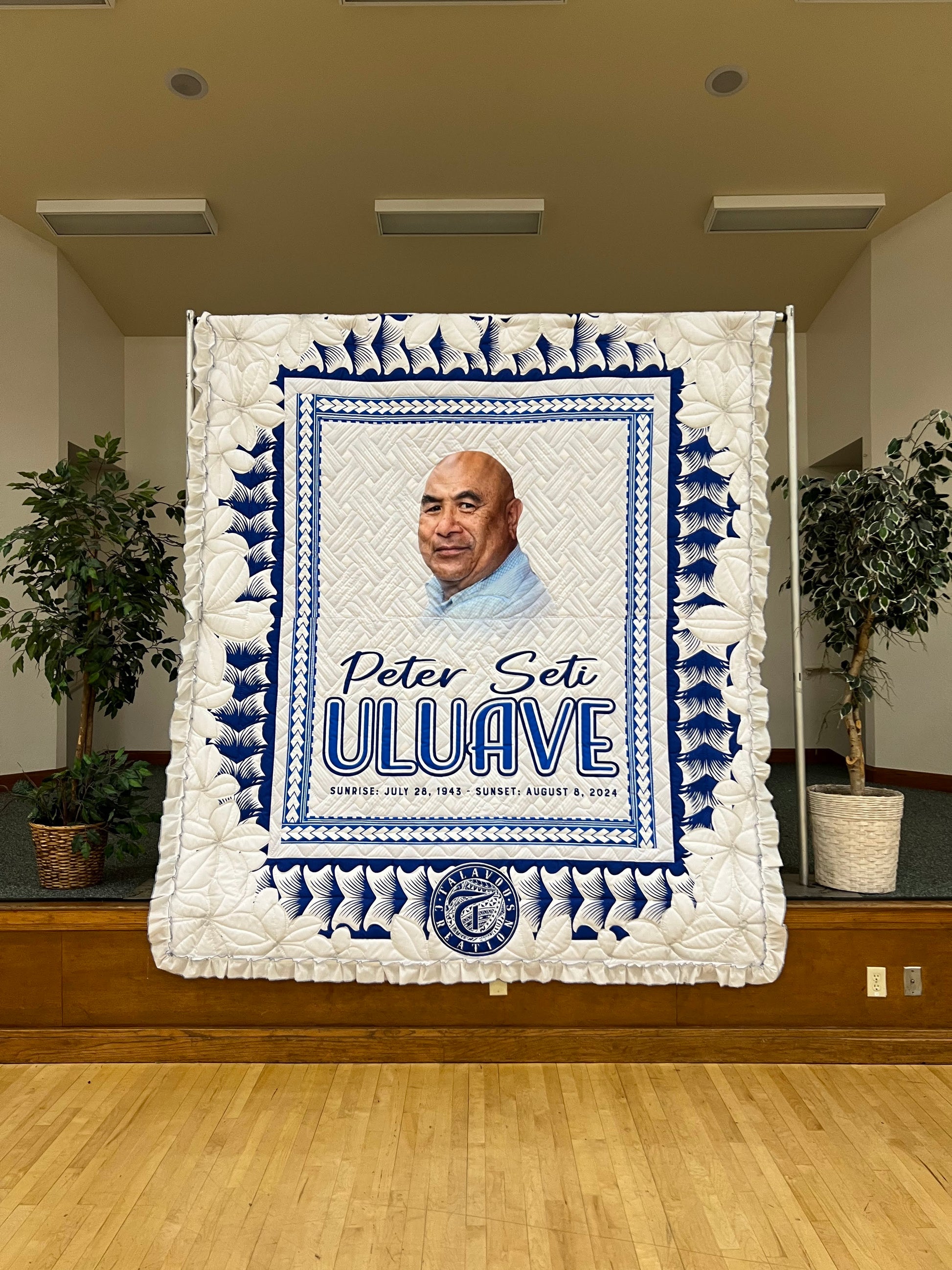 Custom Funeral Picture Quilt – A Tribute of Love and Legacy 🕊️