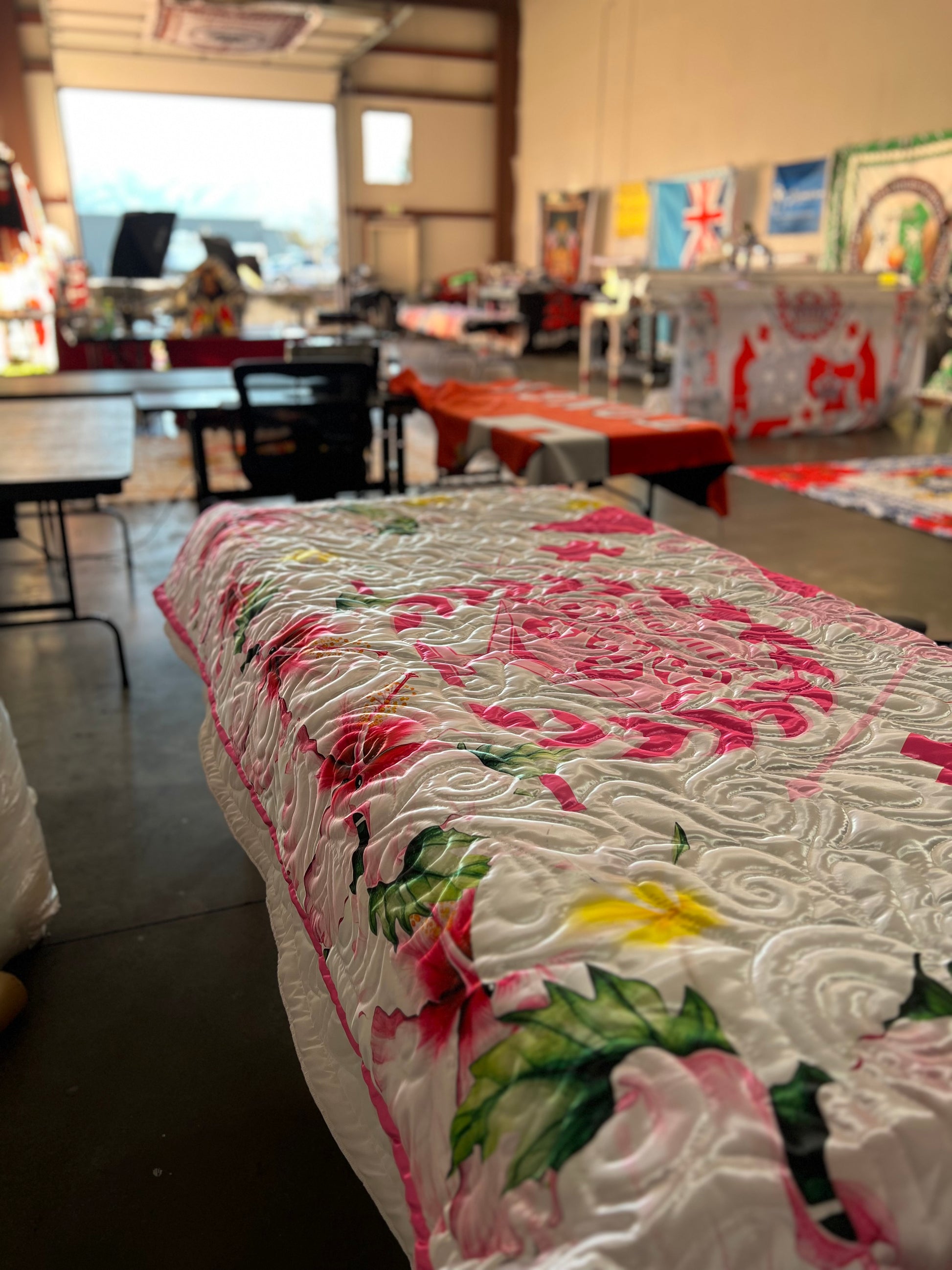 Sila Tonga PINK Monomono Quilt