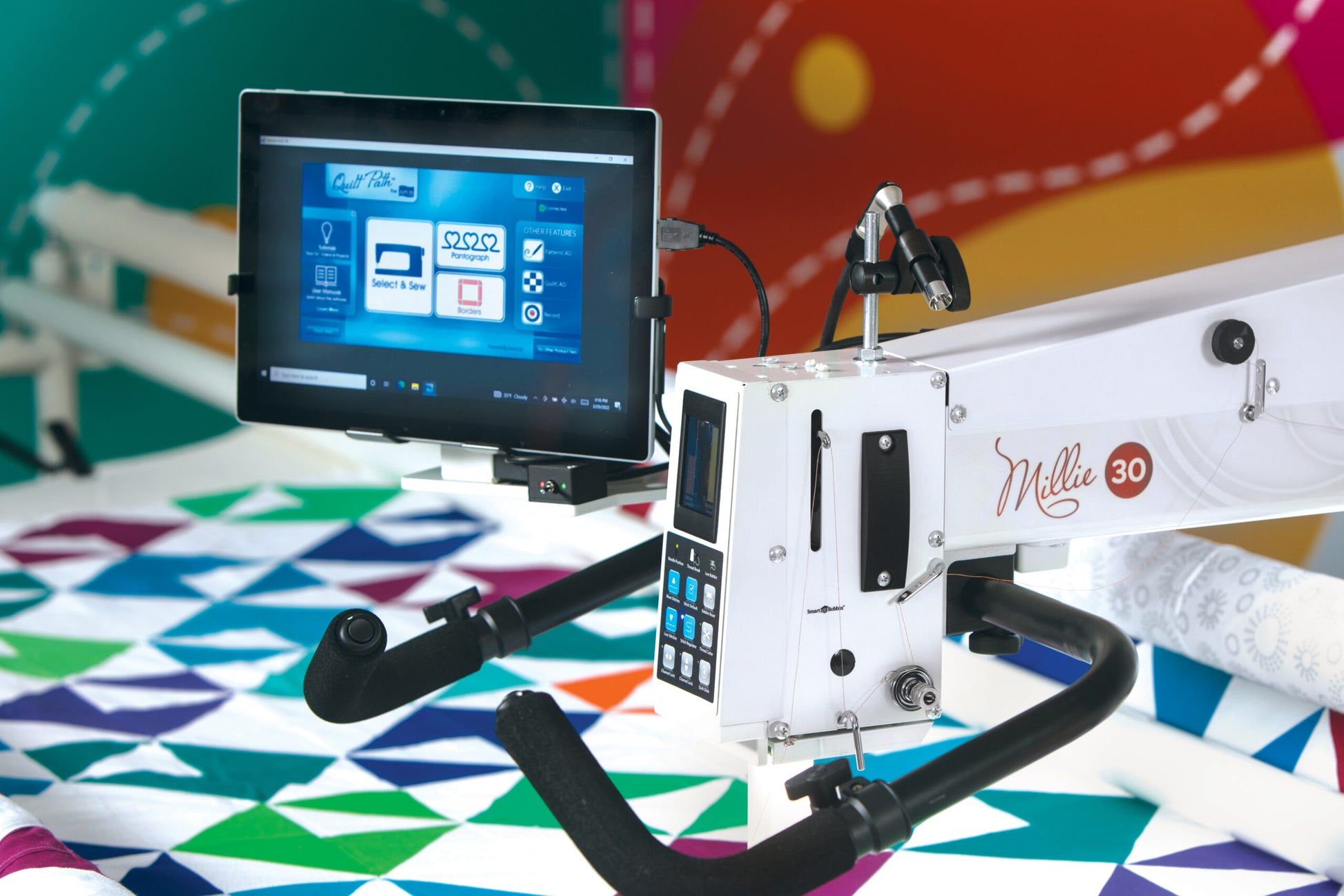 Quilt Path Computerized Quilting System