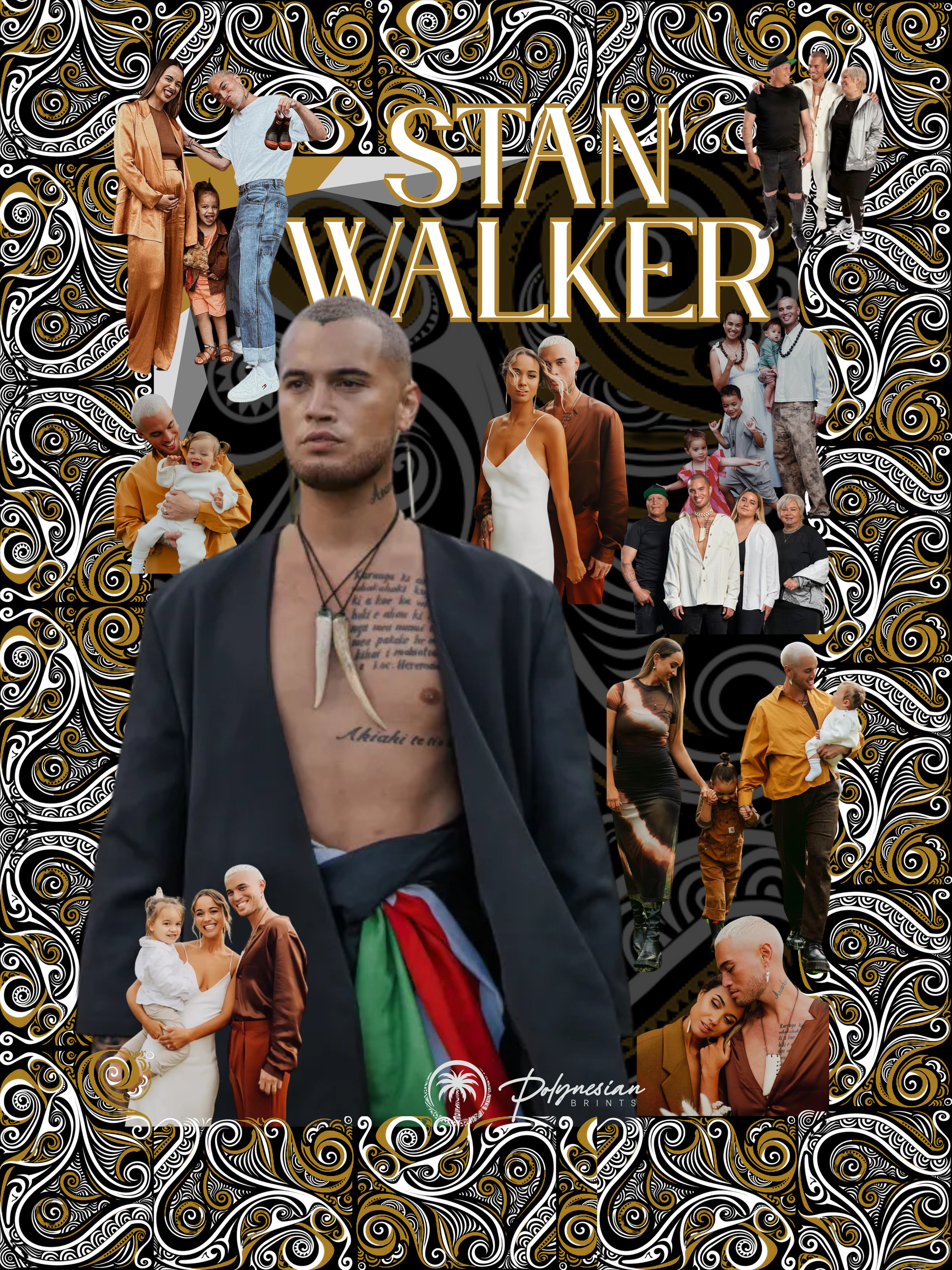 Custom Māori Picture Quilt