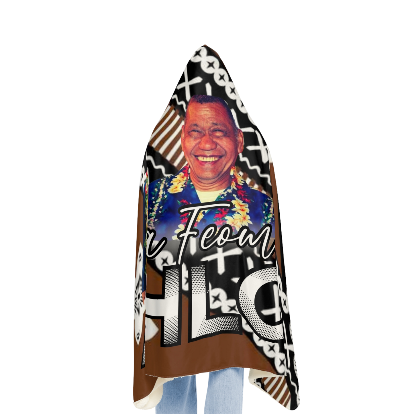 Custom Fiji Hooded Blanket