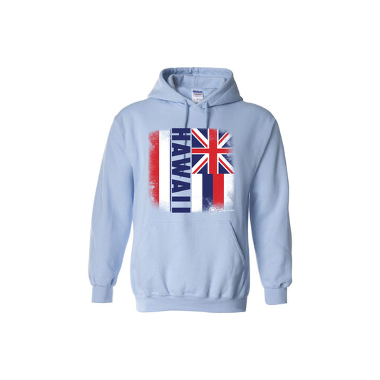 Polynesian Paradise Light Blue Hoodie by Polynesian Prints