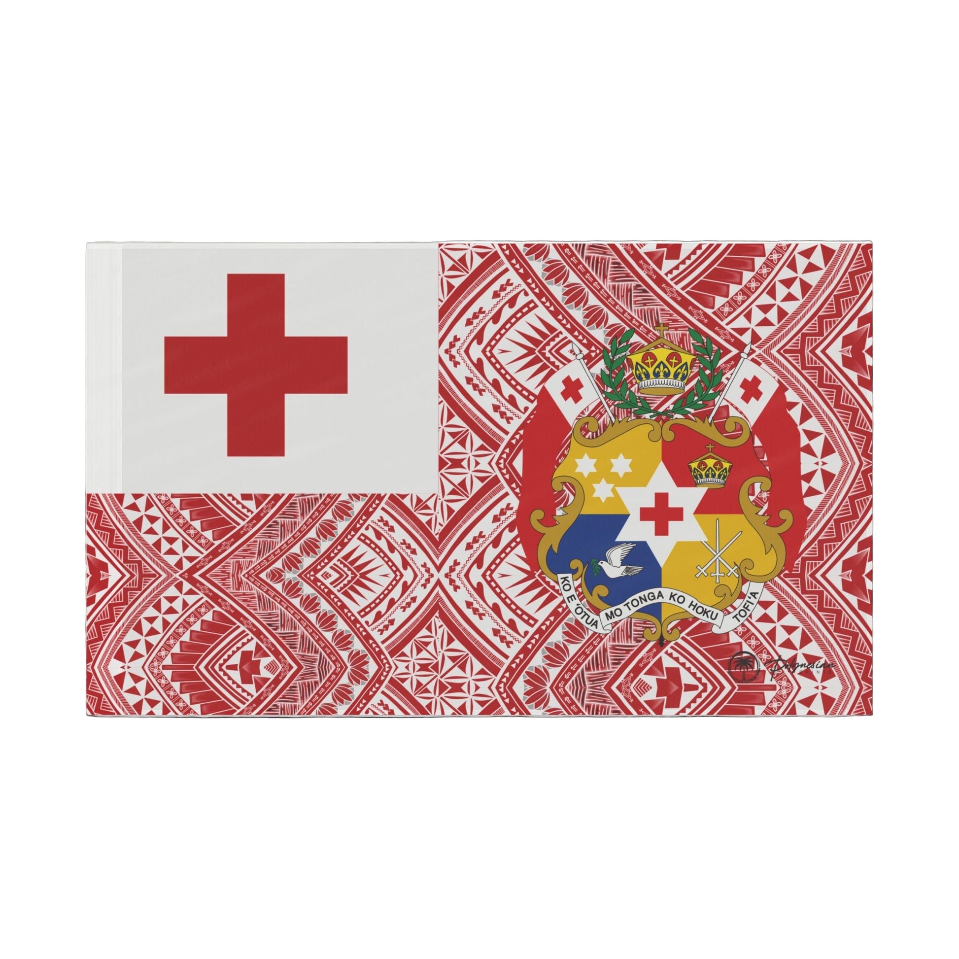 Red and White Flag of Tonga (60x36)