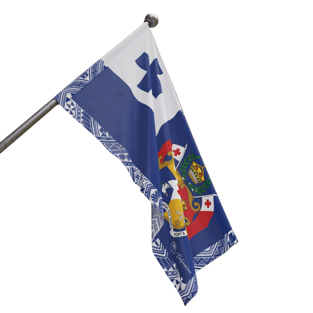 Blue & White Tonga Flag (60x36)