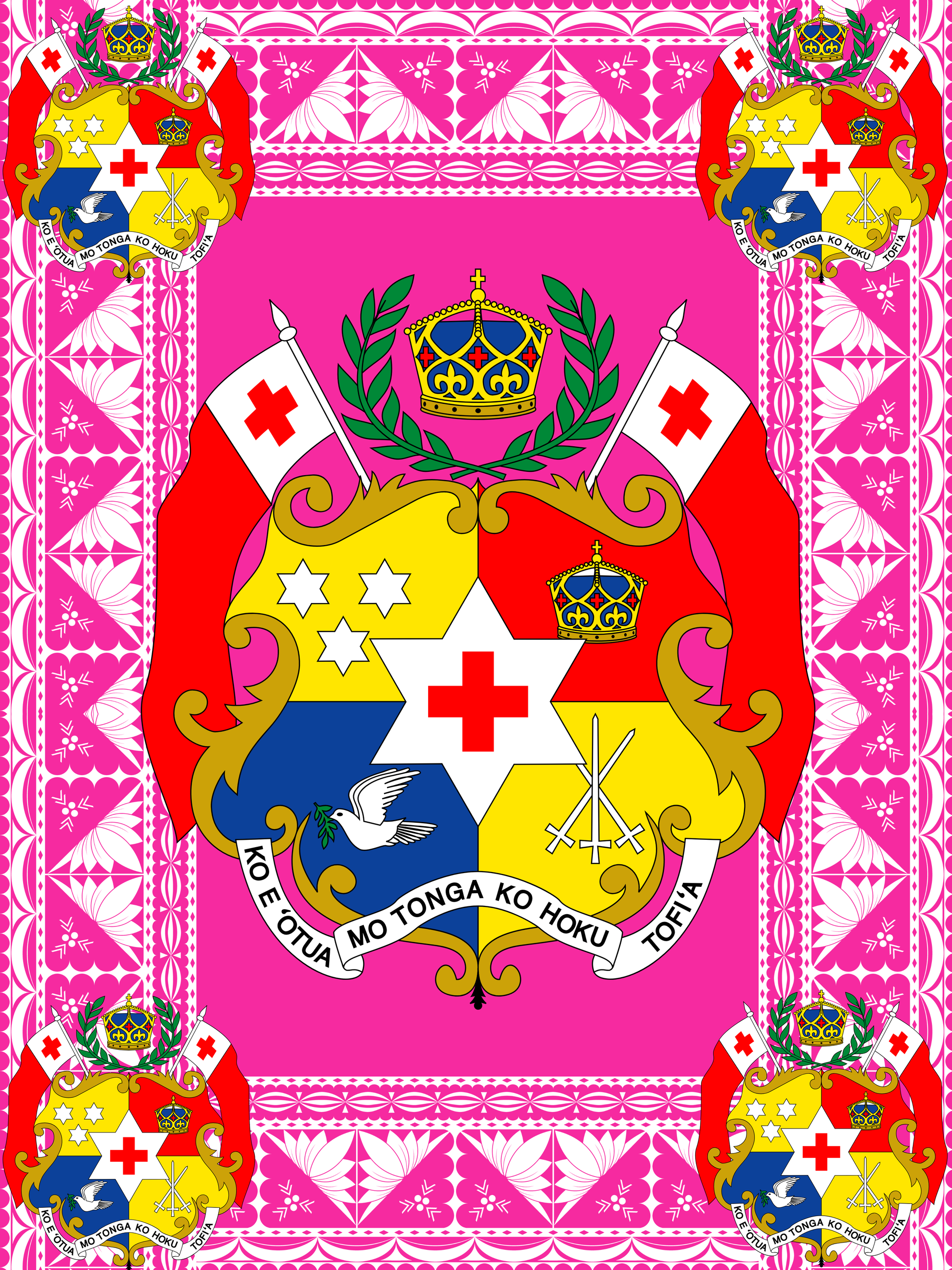 Tongan Sila Monomono – Hot Pink