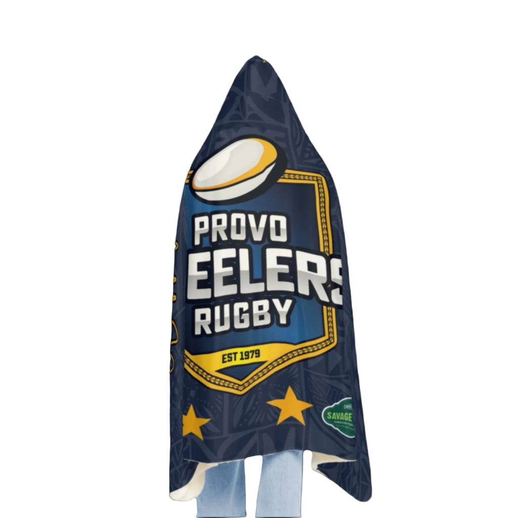 Provo Steelers Rugby Hooded Blanket